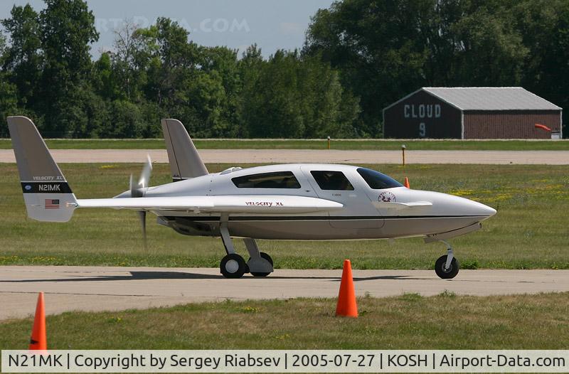 N21MK, Velocity Velocity XL RG C/N 3RX014, EAA AirVenture 2005