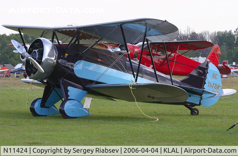 N11424, 1931 Waco QCF C/N 3493, Sun-n-fun 2006