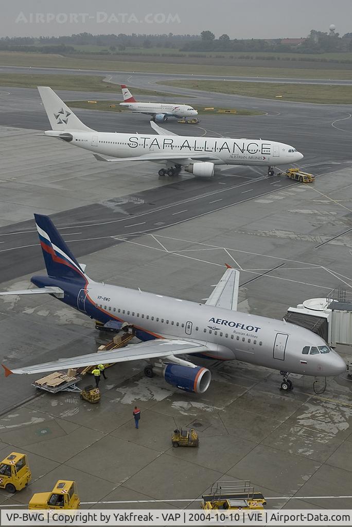 VP-BWG, 2003 Airbus A319-111 C/N 2093, Aeroflot Airbus 319