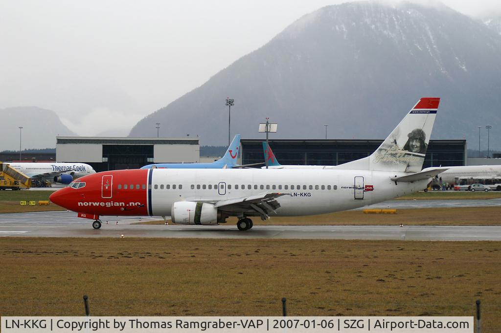 LN-KKG, 1989 Boeing 737-3K2 C/N 24327, Norwegian B737-300