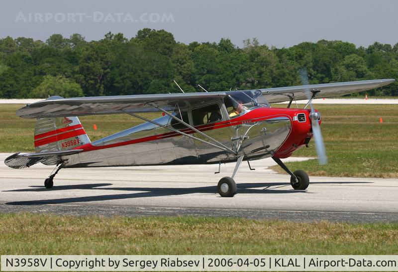 N3958V, 1948 Cessna 170 C/N 18277, Sun-n-fun 2006