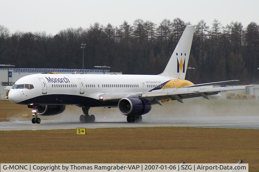 G-MONC, 1983 Boeing 757-2T7 C/N 22781, Monarch Airlines B757-200