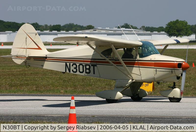 N30BT, 1953 Piper PA-22 C/N 22-1415, Sun-n-fun 2006