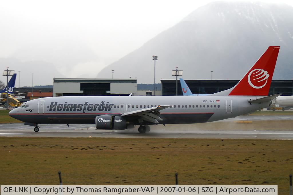 OE-LNK, 1999 Boeing 737-8Z9 C/N 28178, JetX B737-800 (leased from Lauda Air)