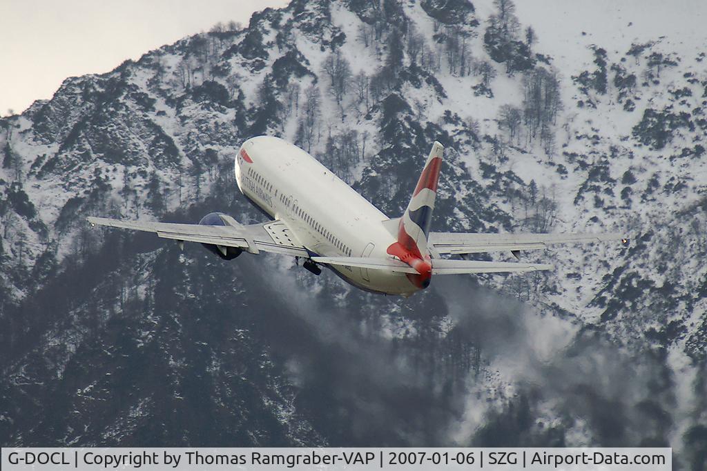 G-DOCL, 1992 Boeing 737-436 C/N 25842, British Airways B737-400