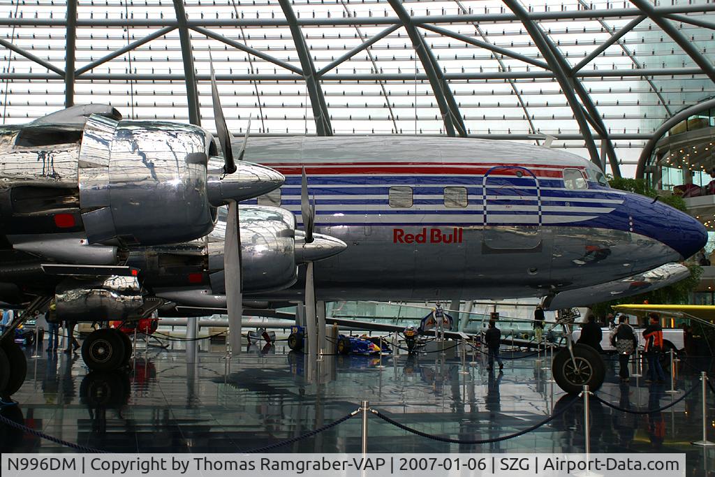 N996DM, 1958 Douglas DC-6B C/N 45563, Flying Bulls DC-6B (Hangar7)