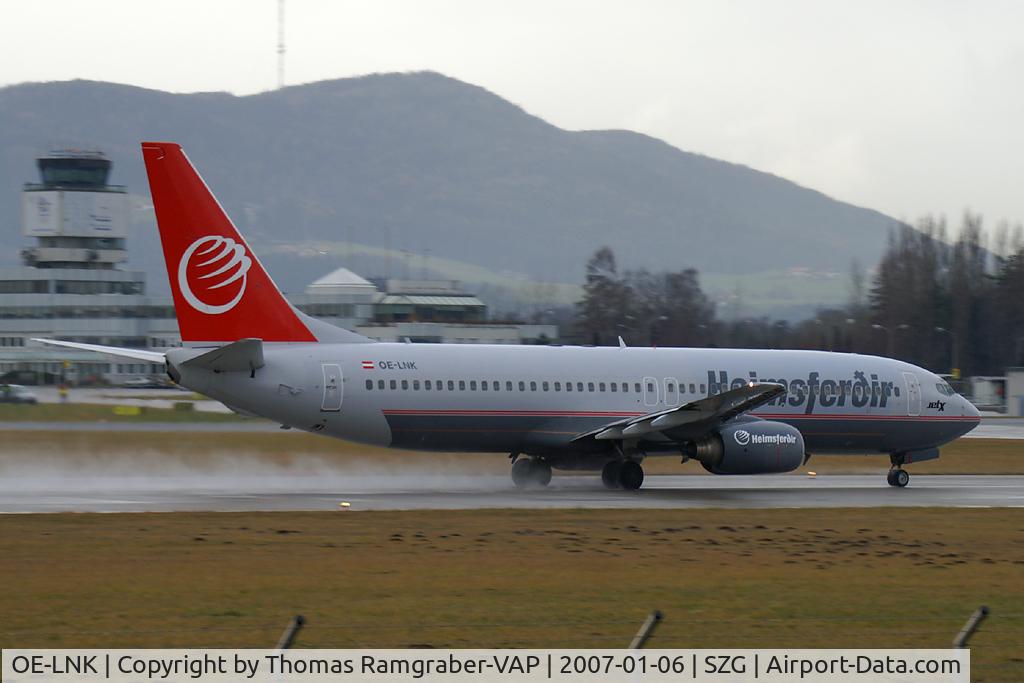 OE-LNK, 1999 Boeing 737-8Z9 C/N 28178, JetX B737-800 (leased from Lauda Air)