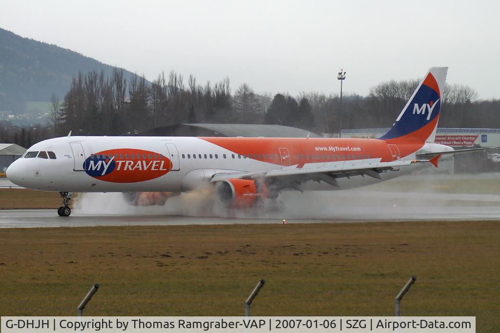 G-DHJH, 2000 Airbus A321-211 C/N 1238, MyTravel A321