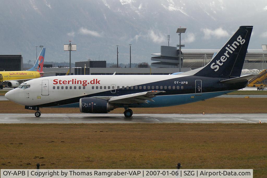 OY-APB, 1996 Boeing 737-5L9 C/N 28084, Sterling Airlines B737-500
