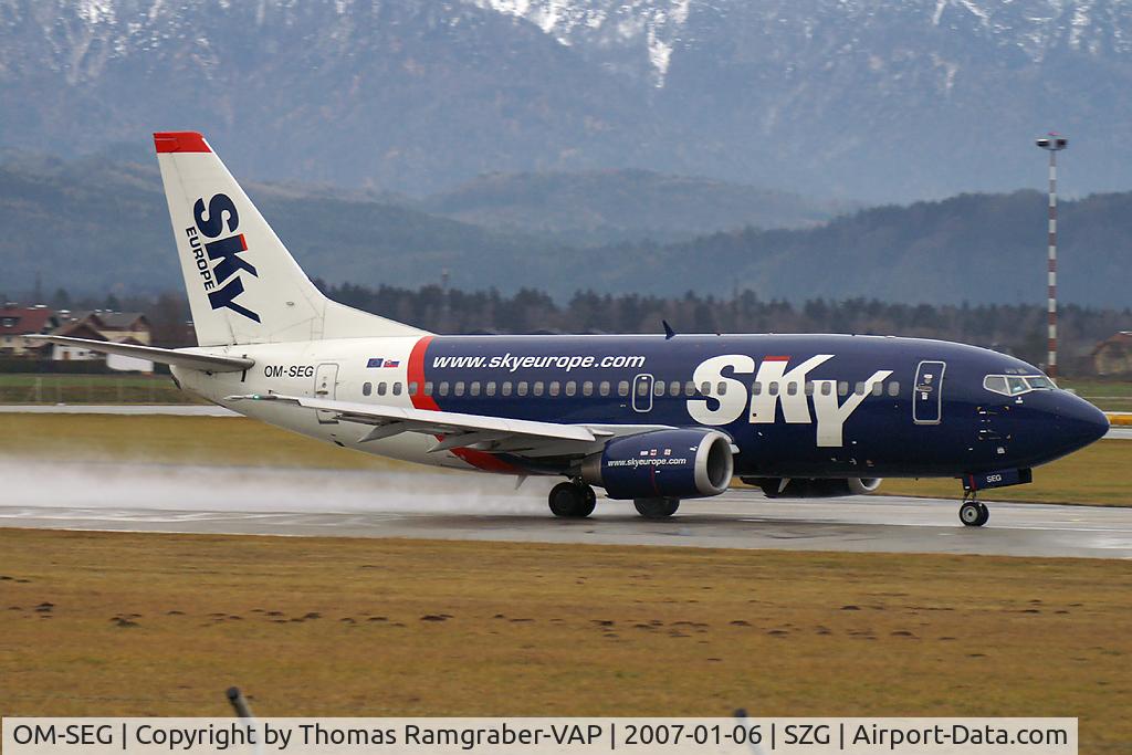 OM-SEG, 1992 Boeing 737-5Y0 C/N 25289, Sky Europe B737-500