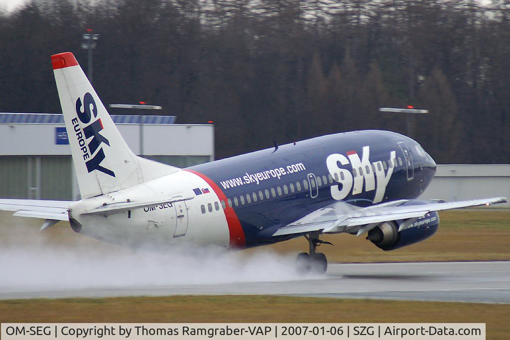 OM-SEG, 1992 Boeing 737-5Y0 C/N 25289, Sky Europe B737-500