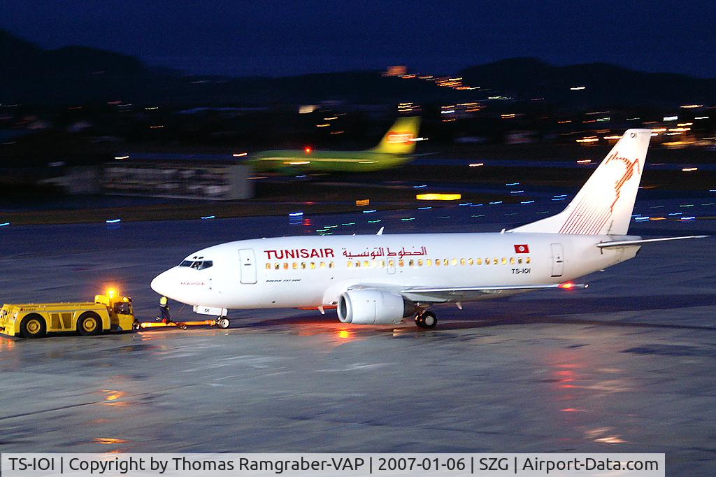 TS-IOI, 1994 Boeing 737-5H3 C/N 27257, Tunisair B737-500