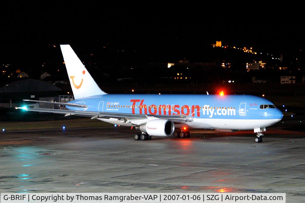 G-BRIF, 1990 Boeing 767-204/ER C/N 24736, Thomsonfly B767-200