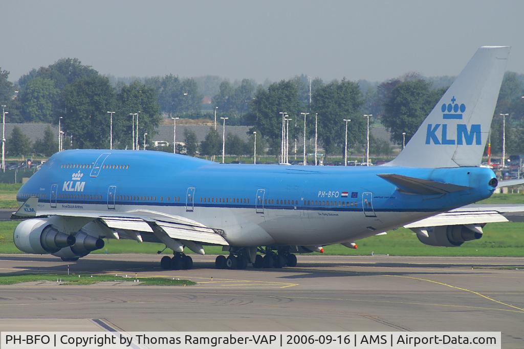 PH-BFO, 1992 Boeing 747-406BC C/N 25413, KLM Royal Dutch Airlines B747-400