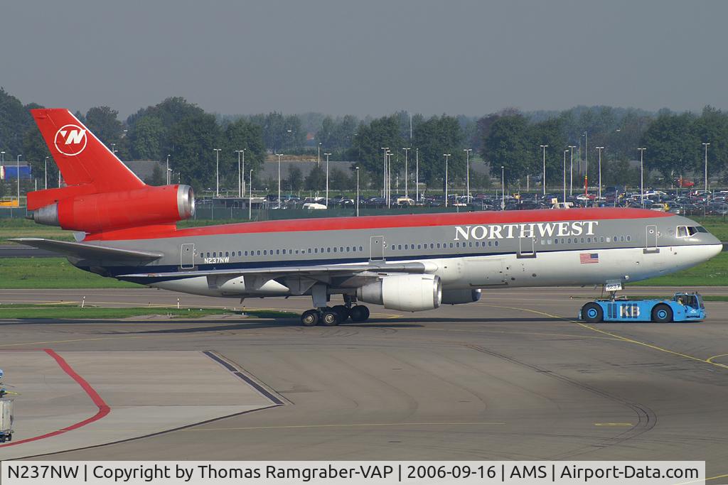 N237NW, 1982 McDonnell Douglas DC-10-30 C/N 47844, Northwest Airlines MDD DC10