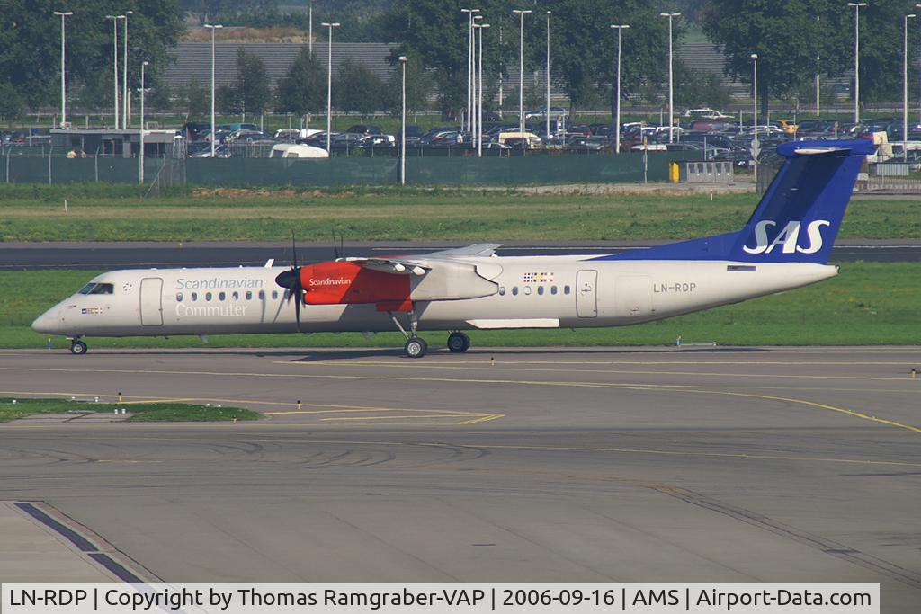 LN-RDP, 1999 De Havilland Canada DHC-8-402Q Dash 8 C/N 4012, Scandinavian Commuter-SAS Dash8-400