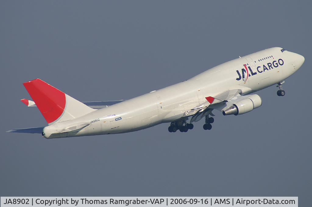 JA8902, 1992 Boeing 747-446 C/N 26344, Japan Airlines-JAL B747-400