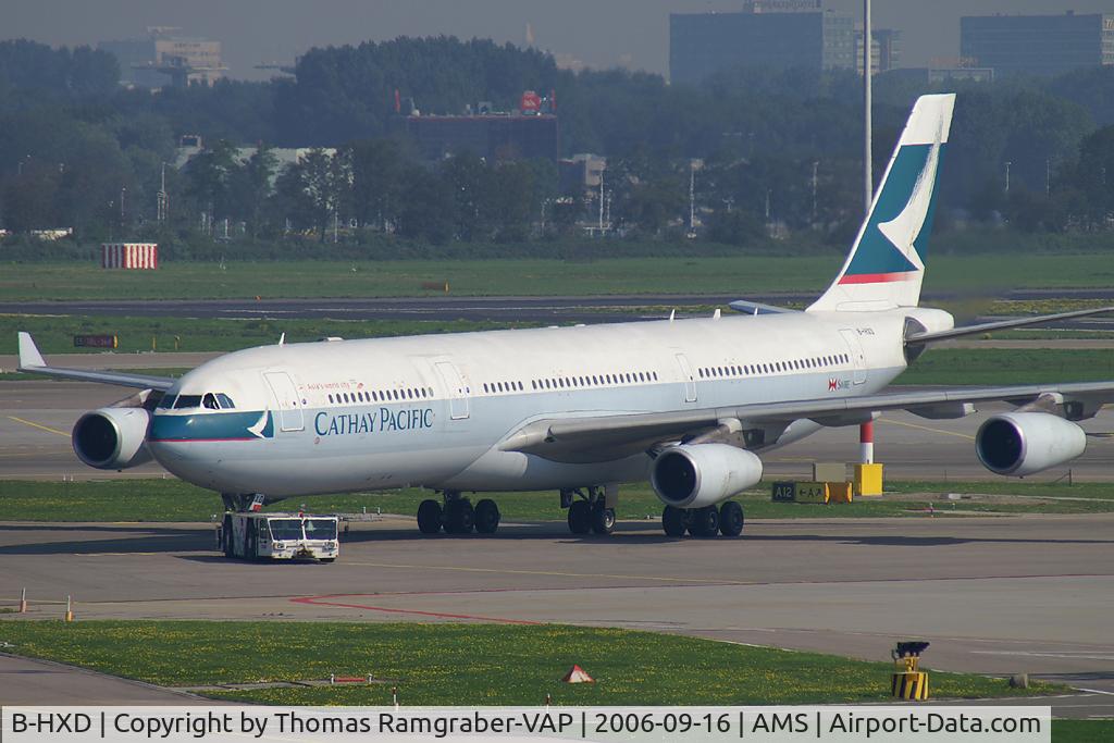 B-HXD, 1996 Airbus A340-313 C/N 147, Cathay Pacific A340-300