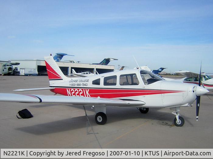 N2221K, 1978 Piper PA-28-161 C/N 28-7916227, N2221K parked on the west ramp at Tucson.