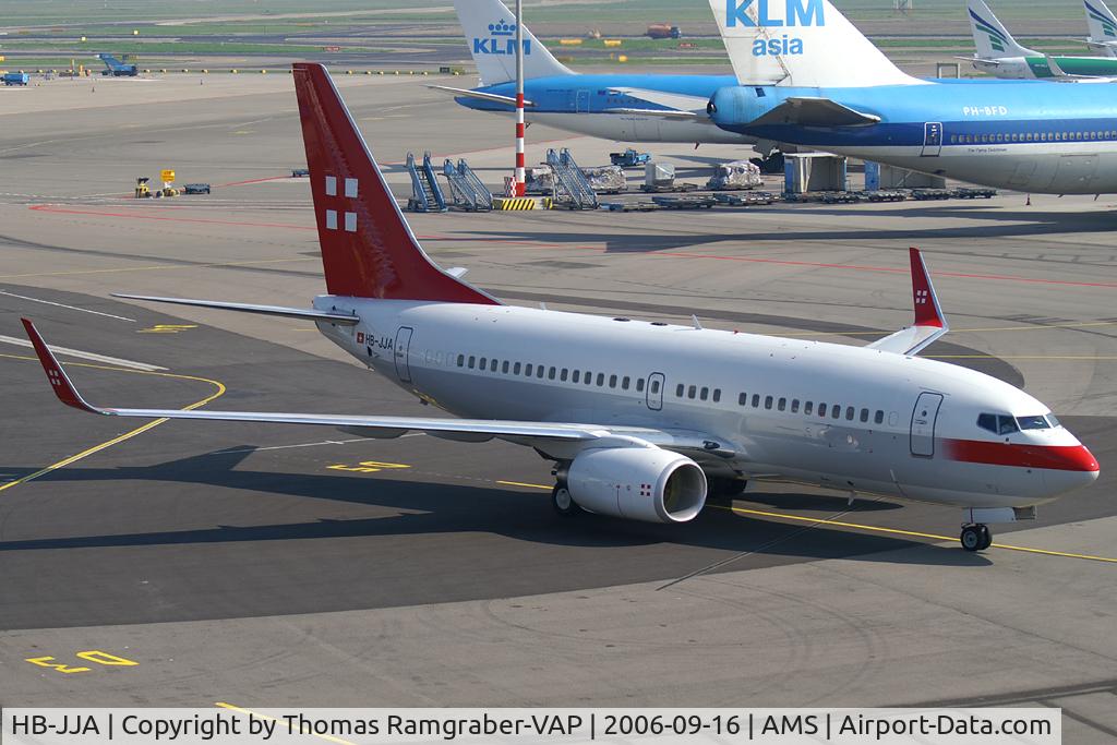 HB-JJA, 2005 Boeing 737-7AK BBJ C/N 34303, Privat Air B737-700