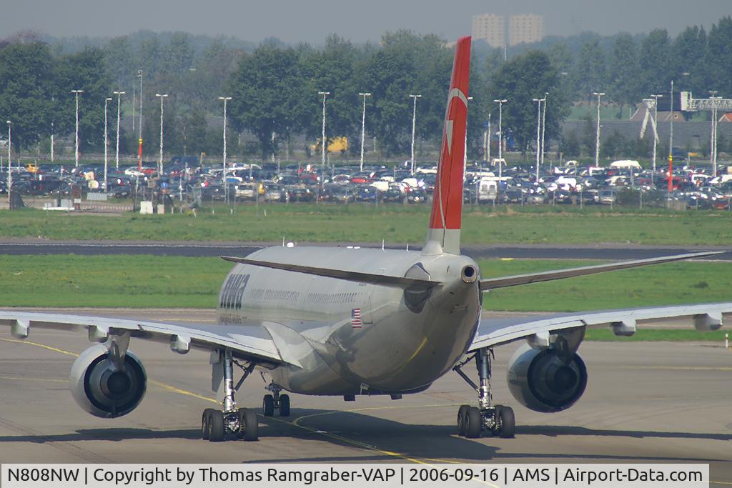 N808NW, 2004 Airbus A330-323 C/N 0591, Northwest Airlines A330-300