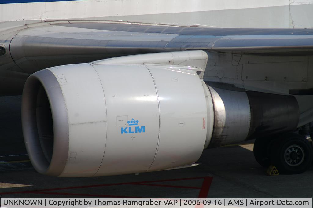 UNKNOWN, Miscellaneous Various C/N unknown, KLM Royal Dutch Airlines B767-300 (the GE CF6-80C2B6F engine)