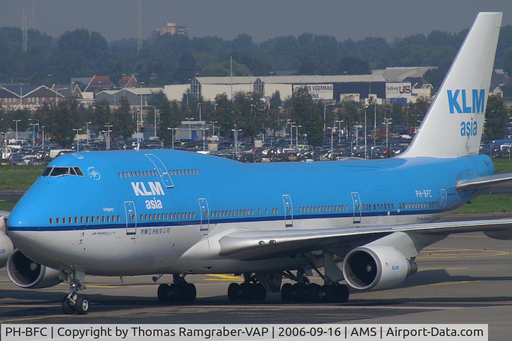 PH-BFC, 1989 Boeing 747-406BC C/N 23982, KLM Royal Dutch Airlines B747-400