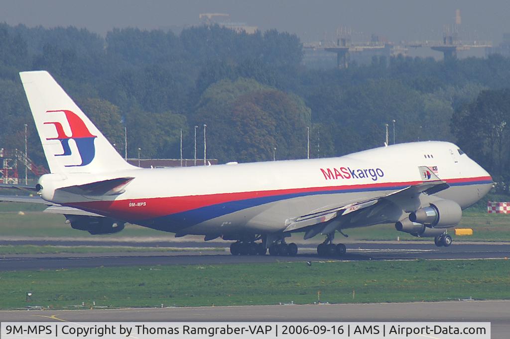 9M-MPS, 2006 Boeing 747-4H6F C/N 29902, MAS Kargo B747-400