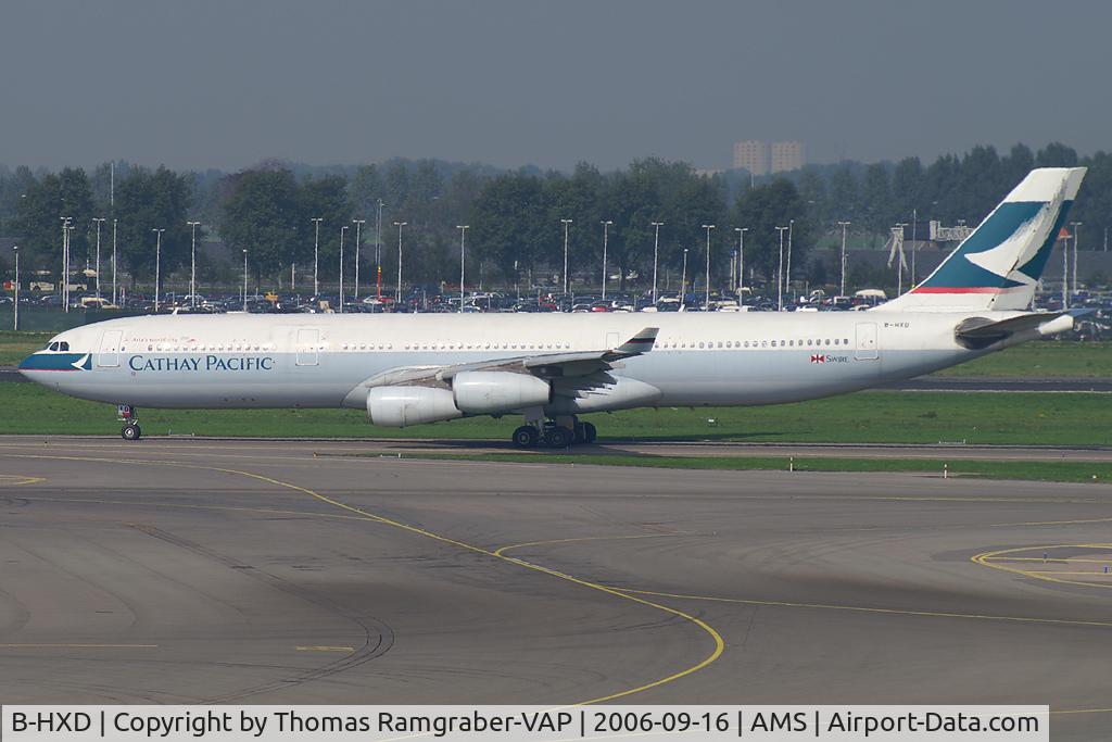 B-HXD, 1996 Airbus A340-313 C/N 147, Cathay Pacific A340-300