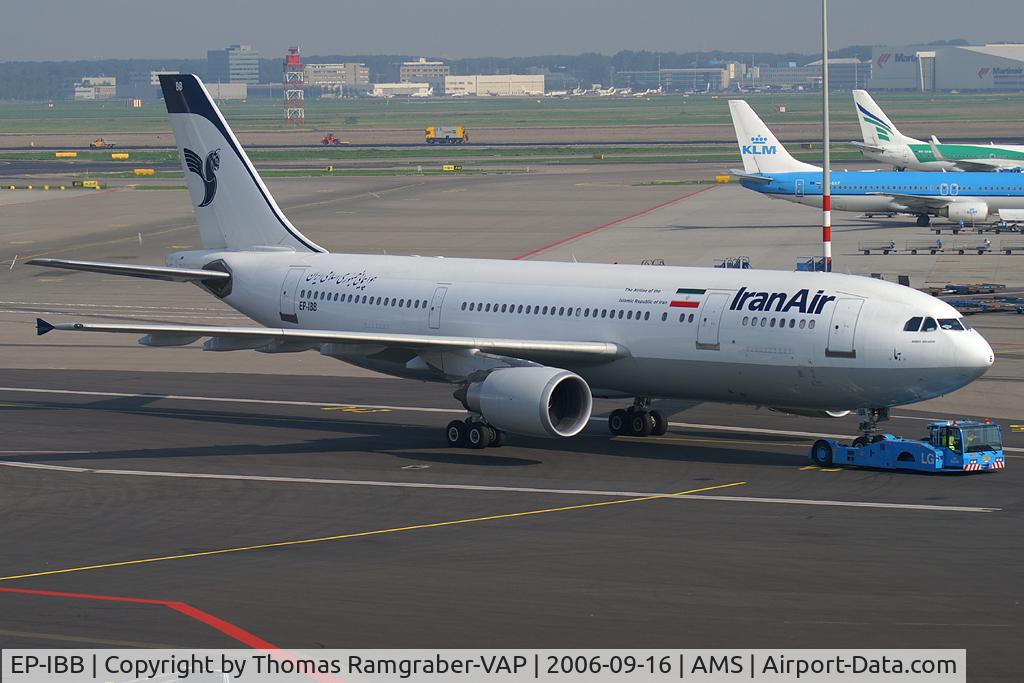 EP-IBB, 1994 Airbus A300B4-605R C/N 727, Iran Air A300
