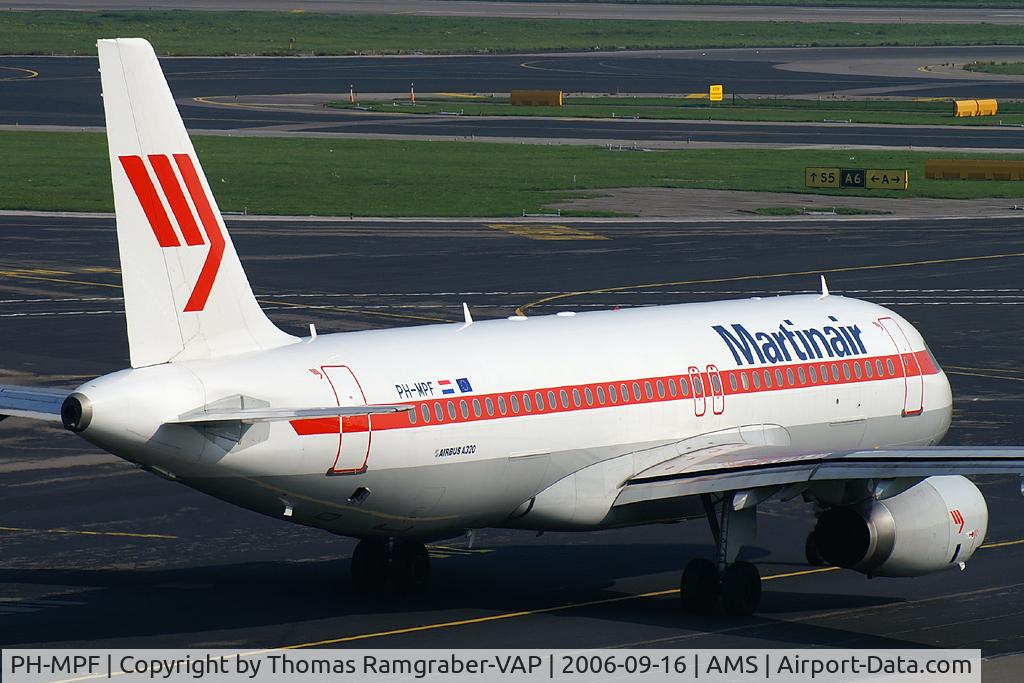 PH-MPF, 2004 Airbus A320-232 C/N 2167, Martinair A320