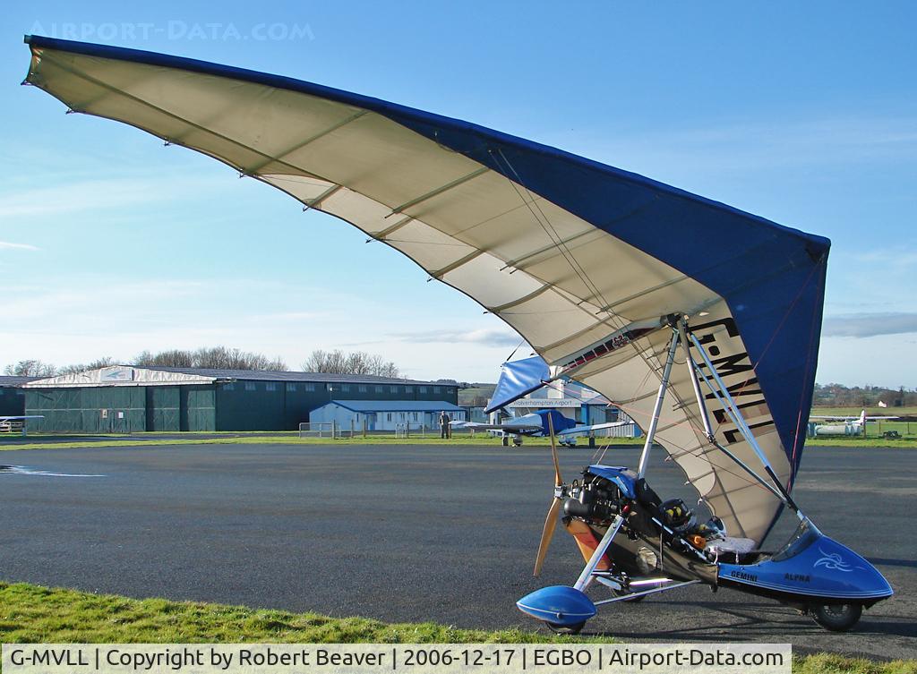 G-MVLL, 1988 Mainair Gemini Flash IIA C/N 708-1188-6-W498, Mainair Gemini Flash 11A
