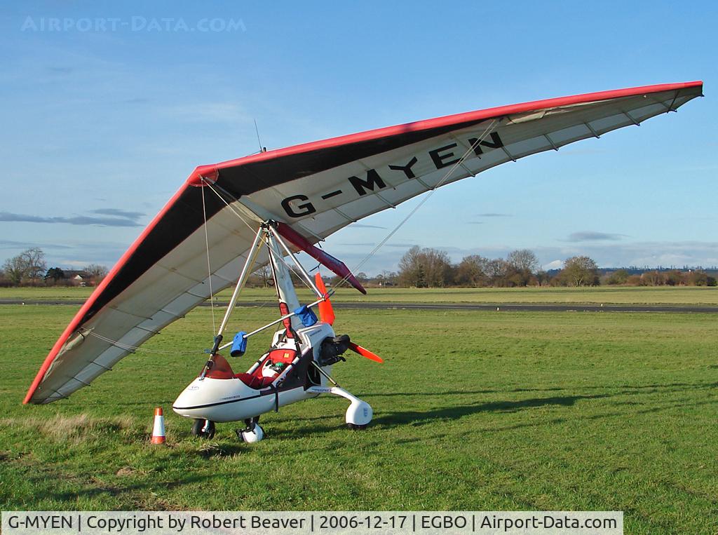G-MYEN, 1992 Solar Wings Pegasus Quasar IITC C/N SW-WQT-0543, Pegasus Quasar IIT