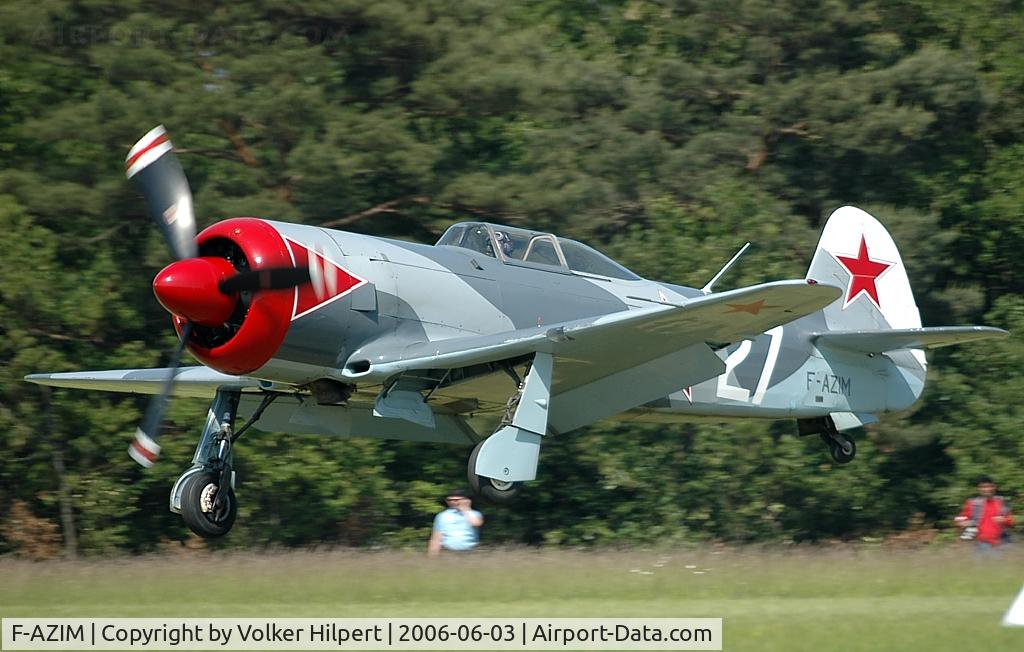 F-AZIM, Yakovlev Yak-3UTI-PW C/N 9/04623, Yak-3U