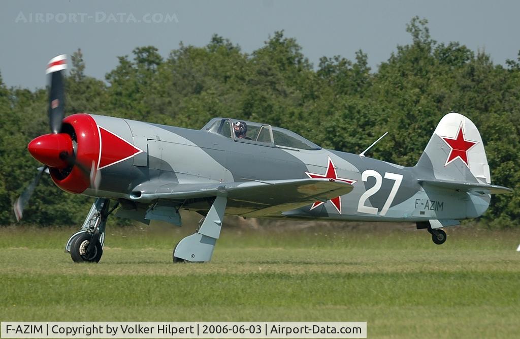F-AZIM, Yakovlev Yak-3UTI-PW C/N 9/04623, Yak-3U