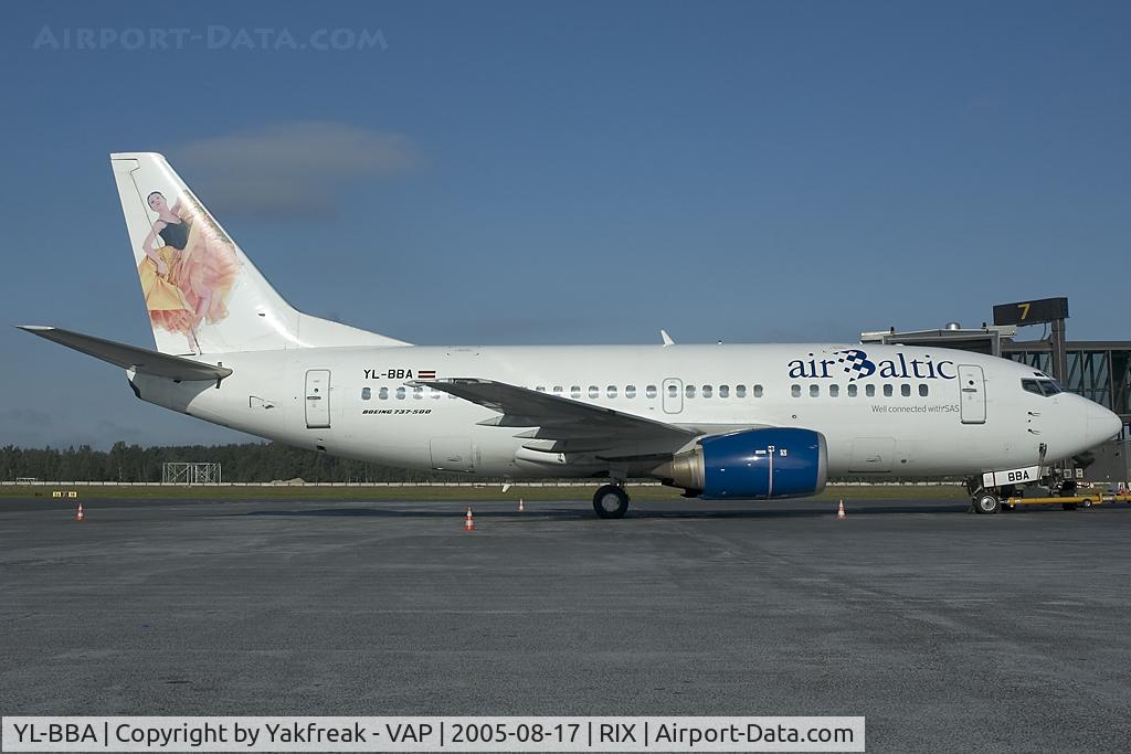 YL-BBA, 1991 Boeing 737-505 C/N 24646, Air Baltic Boeing 737-500