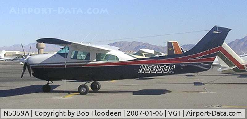 N5359A, 1979 Cessna T210N Turbo Centurion C/N 21063388, 1979 Cessna T210N at North Las Vegas