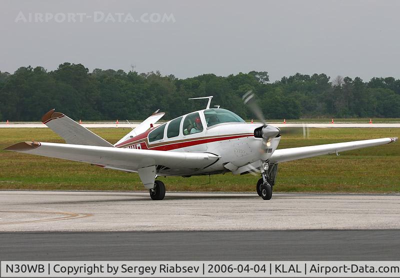 N30WB, 1967 Beech V35 Bonanza C/N D-8484, Sun-n-fun 2006