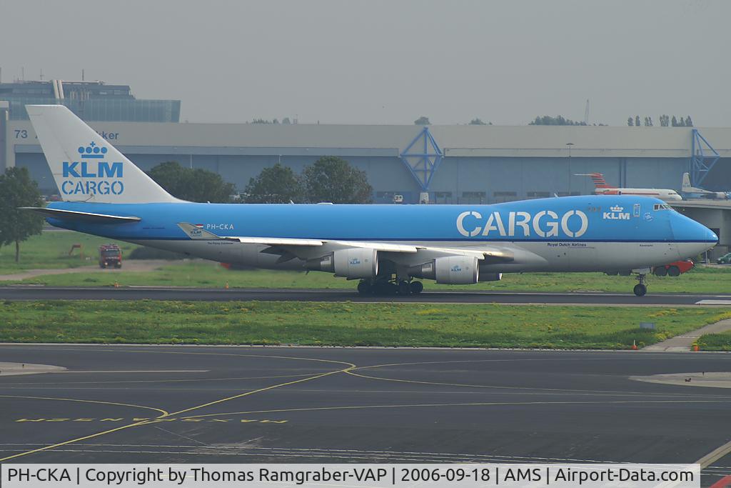 PH-CKA, 2003 Boeing 747-406F/ER/SCD C/N 33694, KLM Royal Dutch Airlines B747-400