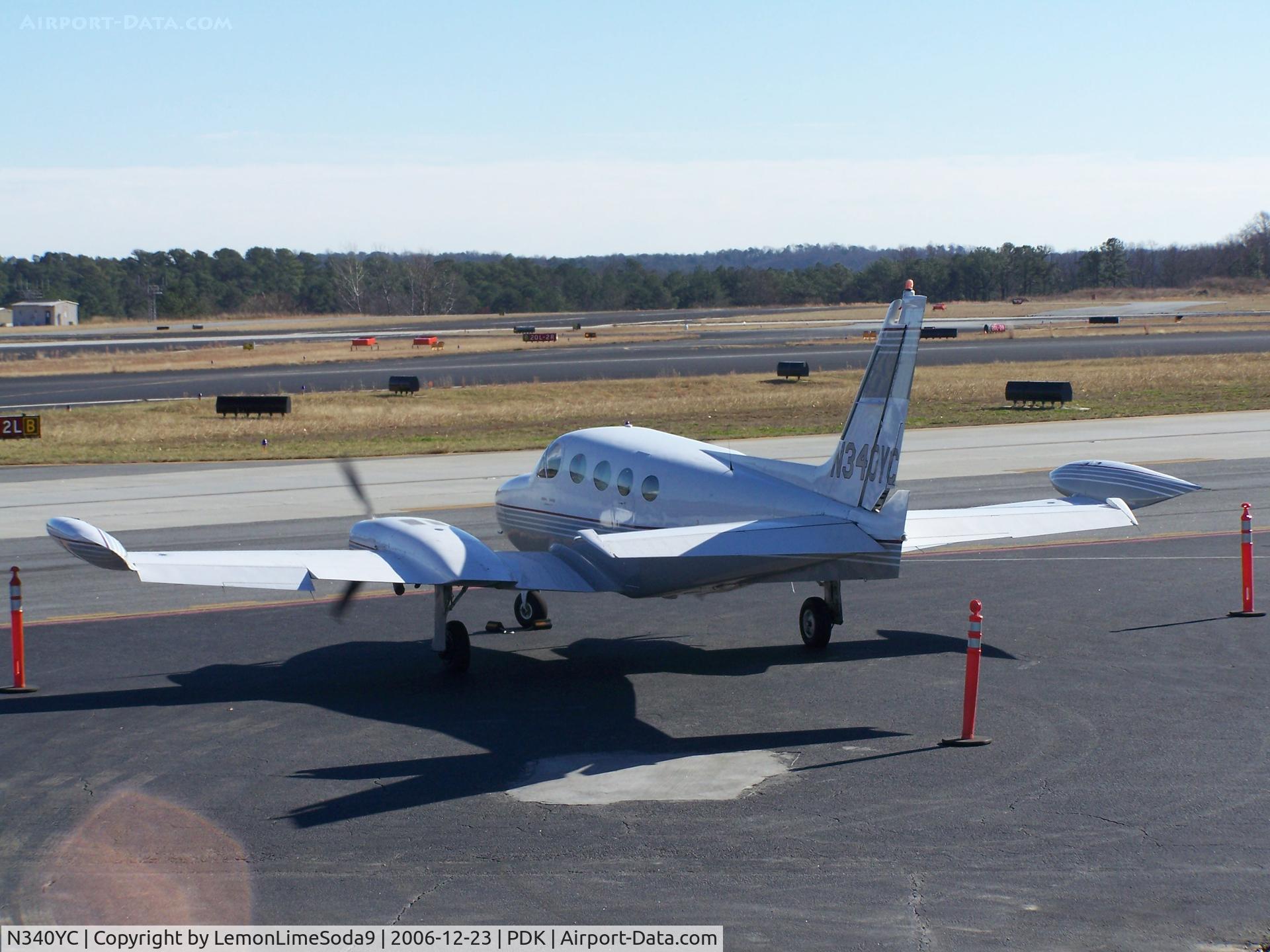 N340YC, 1977 Cessna 340A C/N 340A0375, This was taken during my day at PDK
