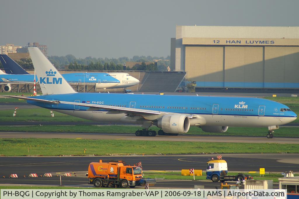 PH-BQG, 2004 Boeing 777-206/ER C/N 32704, KLM Royal Dutch Airlines B777-200