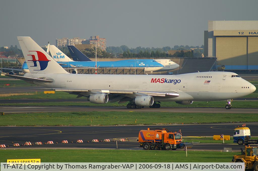 TF-ATZ, 1988 Boeing 747-236B C/N 24088, MAS Kargo B747-200