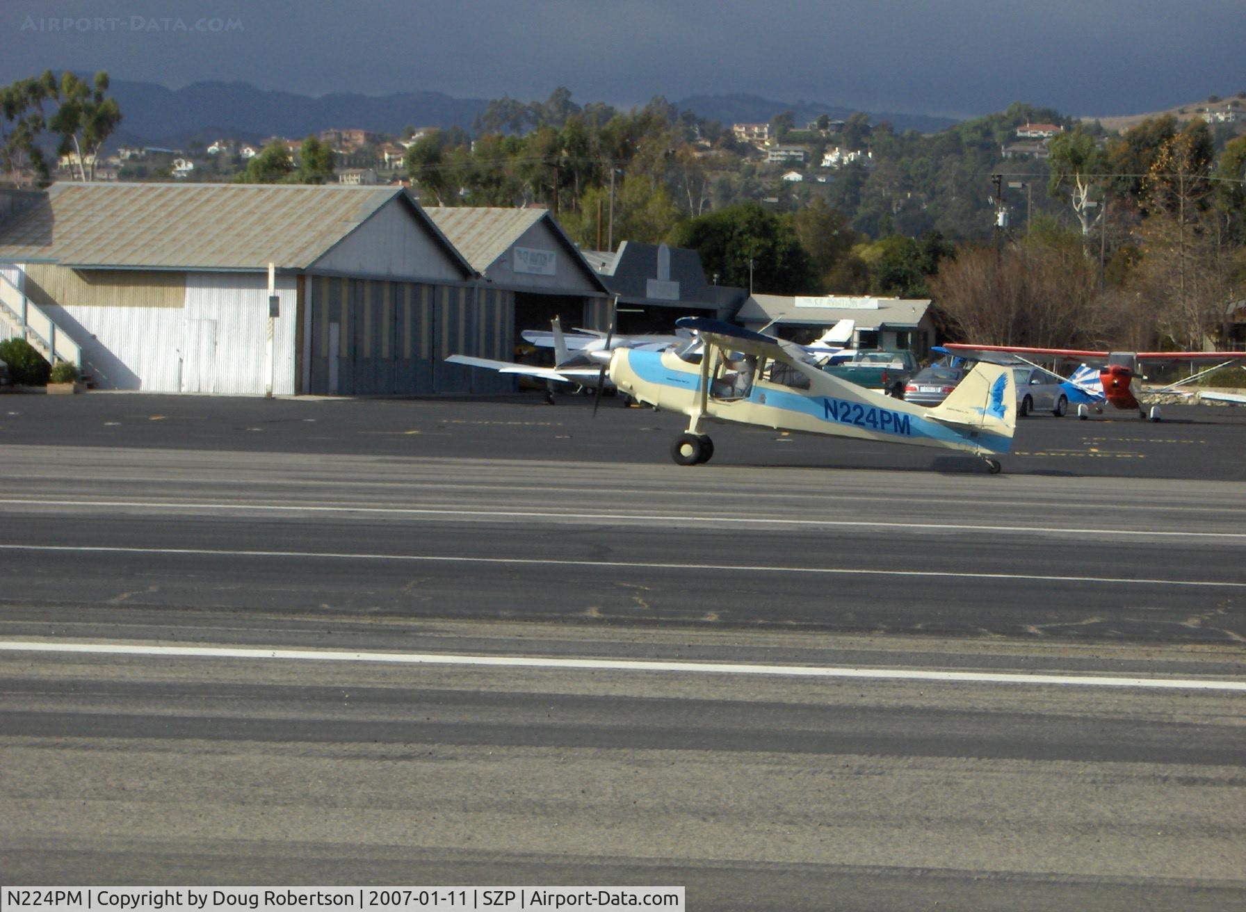 N224PM, 2004 Christavia MK IV C/N 211, 2004 Newby CHRISTAVIA Mark IV, Continental O-470 230 Hp, taxi