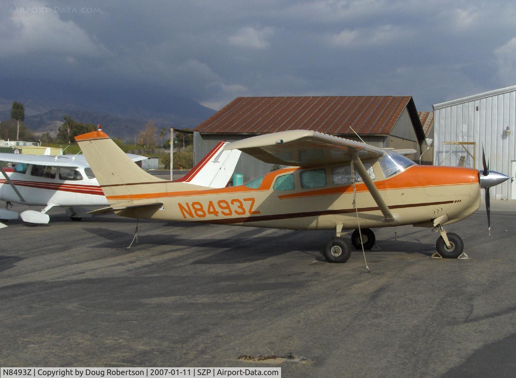 N8493Z, 1963 Cessna 210-5A(205A) C/N 2050493, 1963 Cessna 210-5A (205A) UTILINE, Continental O-470 260 Hp, fixed gear version of C210