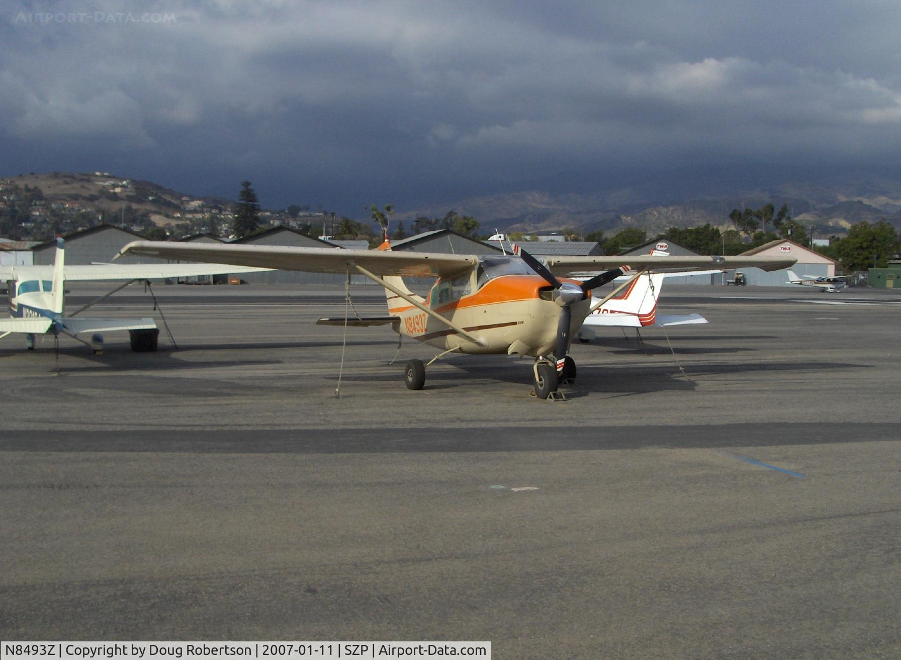 N8493Z, 1963 Cessna 210-5A(205A) C/N 2050493, 1963 Cessna 210-5A (205A) UTILINE, Continental O-470 260 Hp, fixed gear version of C210