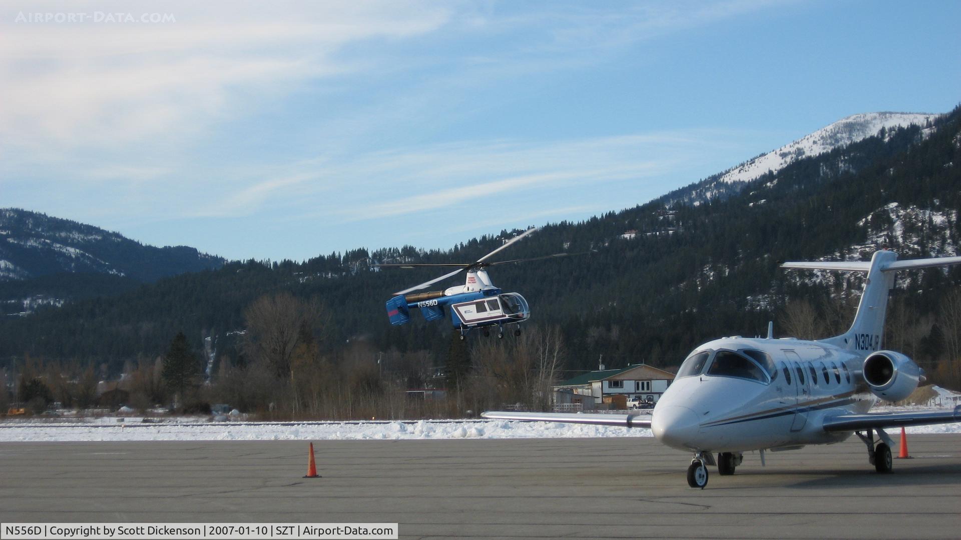 N556D, 1959 Kaman HH-43B C/N 37, HH-43B used for logging around Sandpoint, Idaho