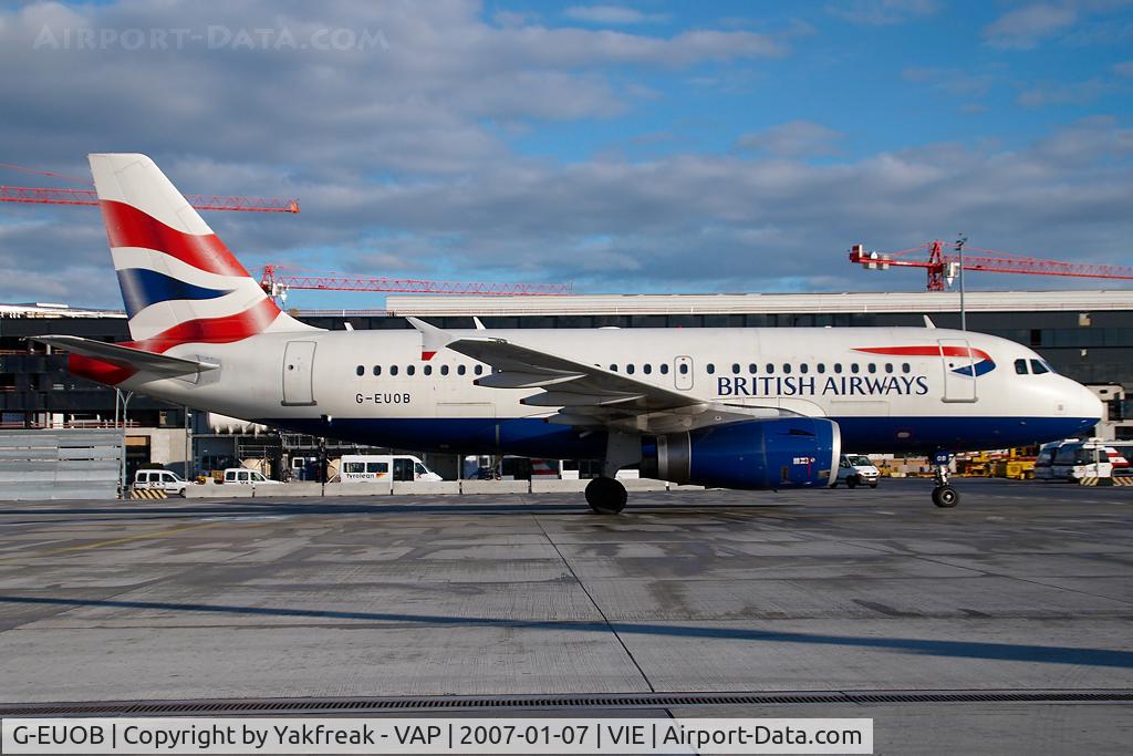 G-EUOB, 2001 Airbus A319-131 C/N 1529, British Airways Airbus 319