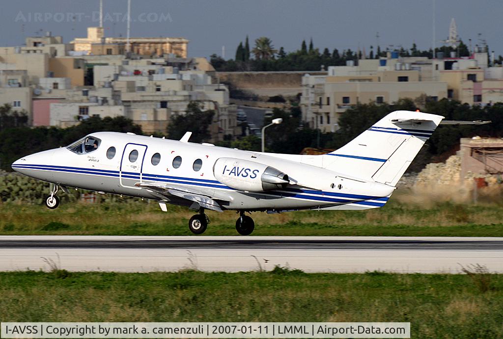 I-AVSS, 1993 Beech 400A Beechjet C/N RK-66, BIZ JET
