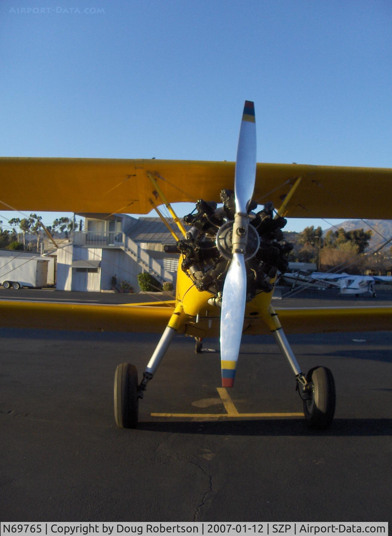 N69765, 1941 Boeing A75N1 (PT17) C/N 75-1044, 1941 Boeing Stearman A75N1 (PT-17 Kaydet) as Navy N2S-1, Continental W670 220 Hp
