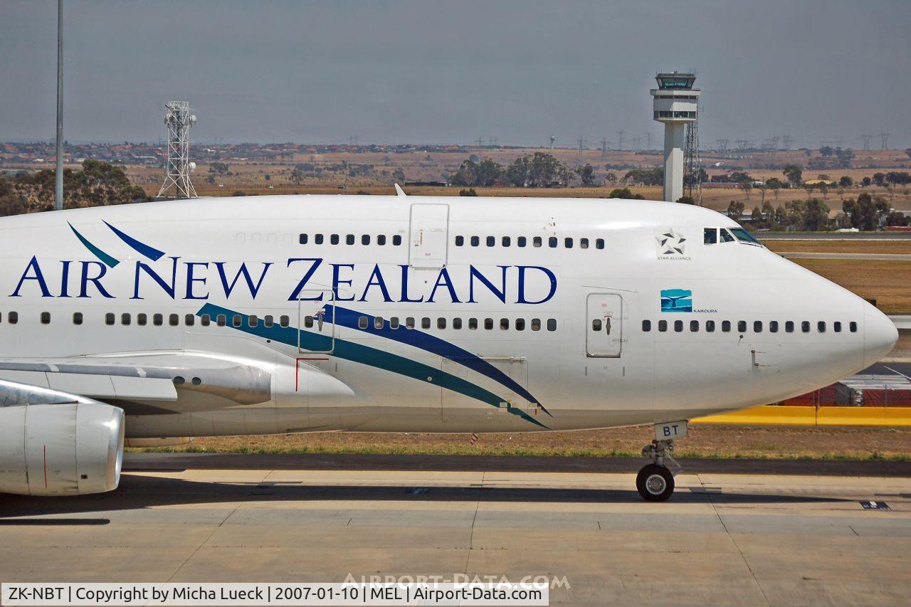 ZK-NBT, 1990 Boeing 747-419 C/N 24855, B 747-400 
